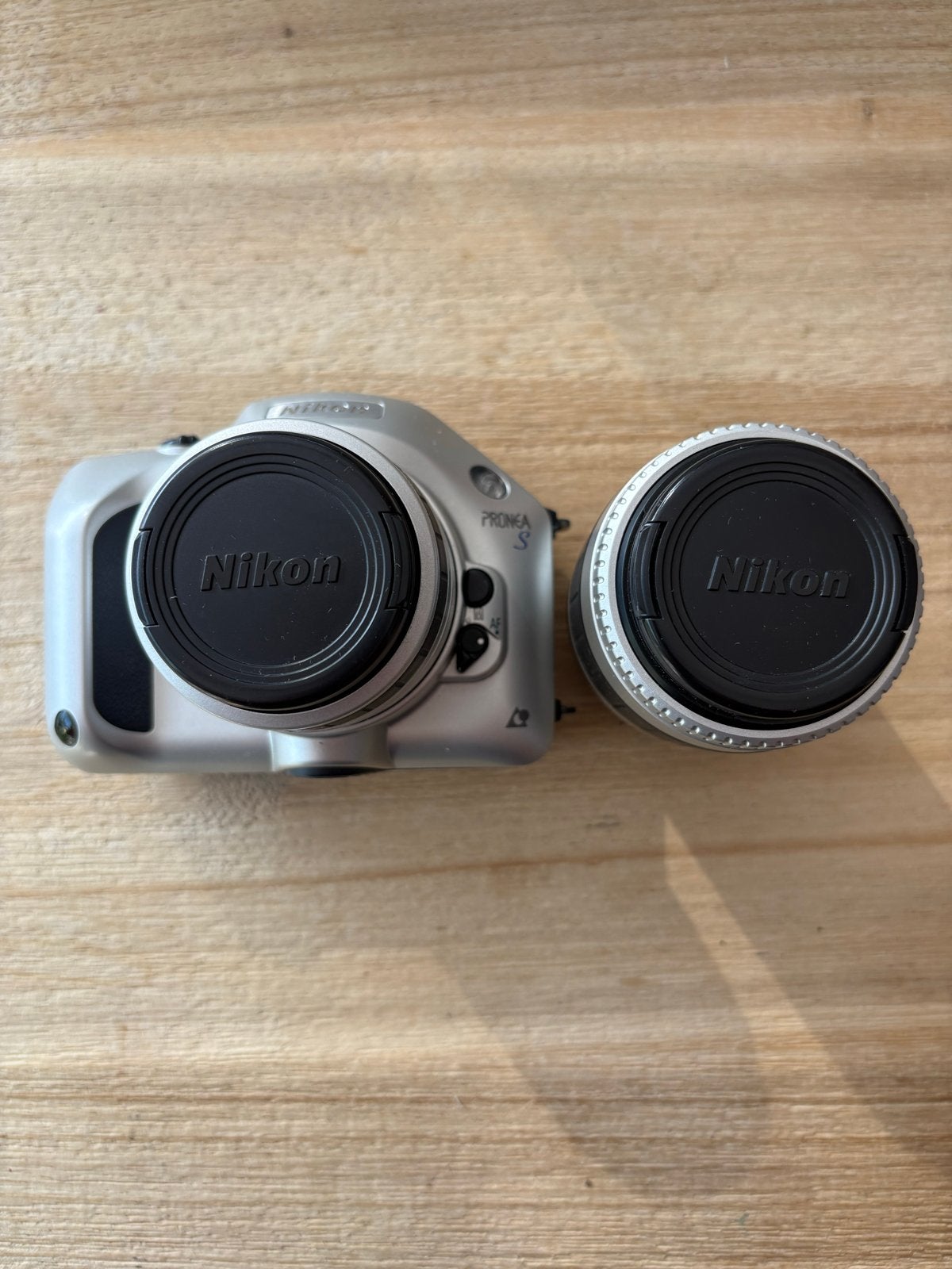 Nikon Pronea S APS camera met twee lenzen, Gebruikt, Compact, Ophalen of Verzenden, The-Thrift-Store@outlook.com