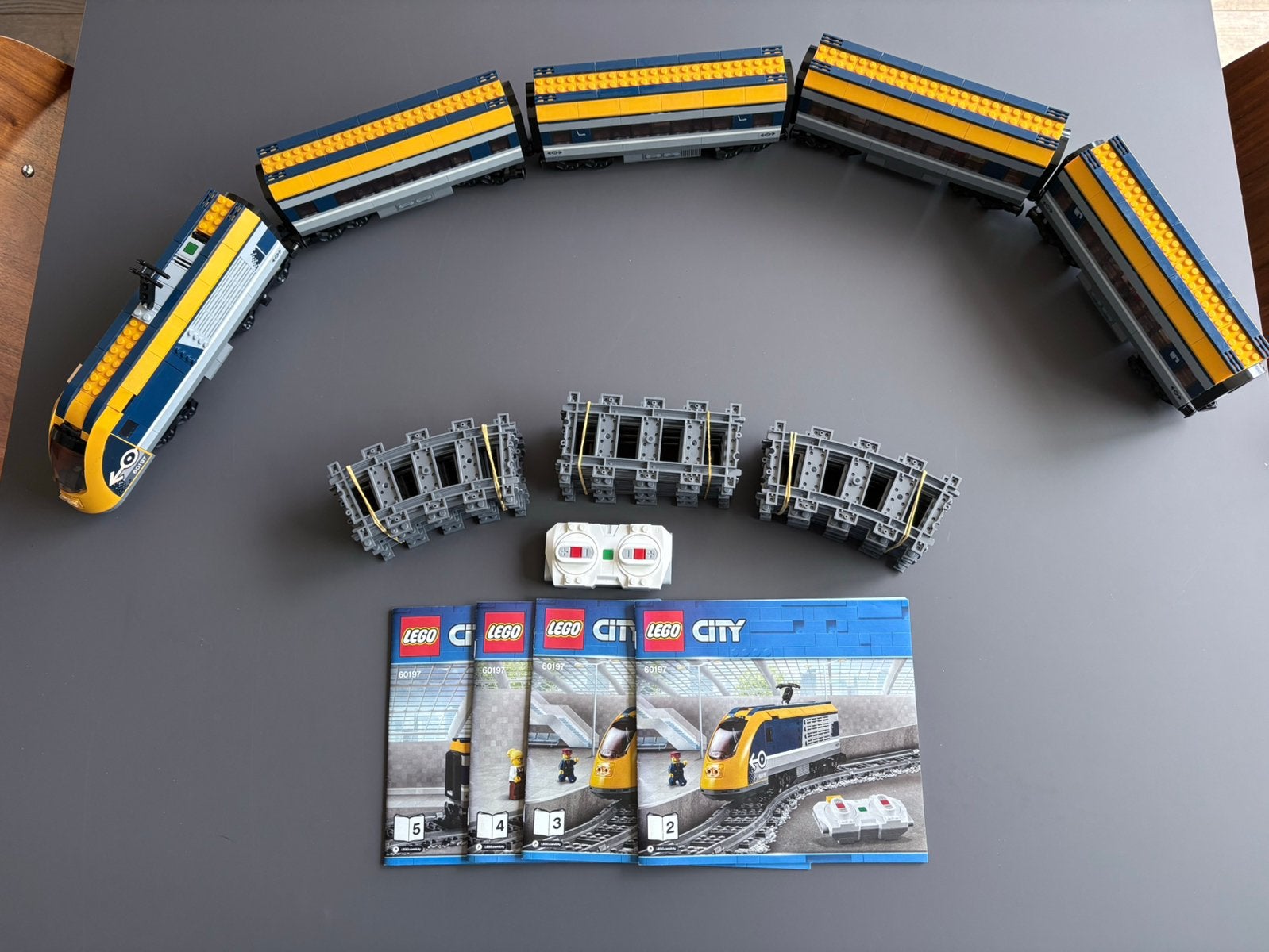 Lego city passagiers trein 60197, extra wagons, City, Lego, Compleet, Ophalen of Verzenden