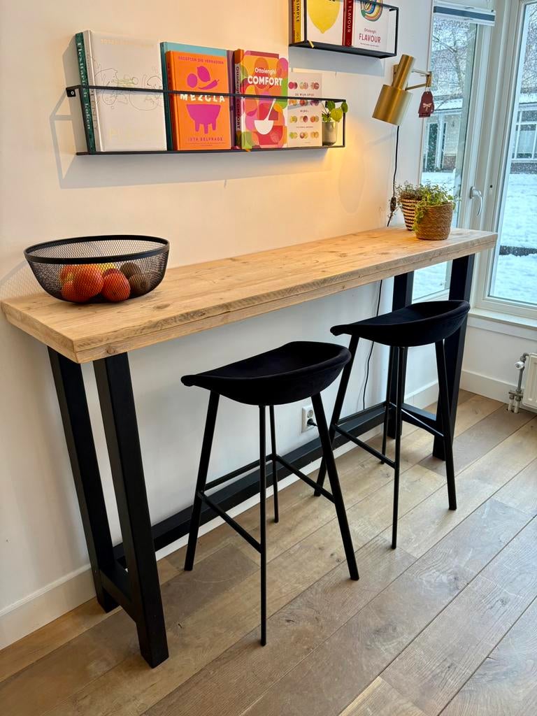 Steigerhouten bartafel, Ophalen