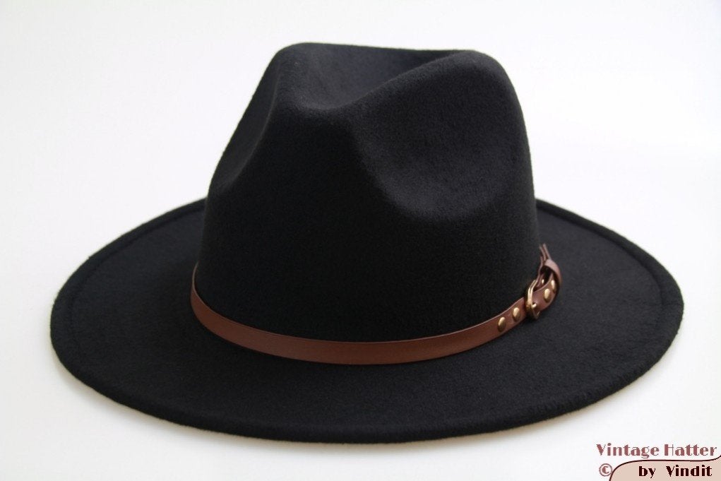 Gleufhoed Outdoor Western hoed Hawkins zwart 58 en 59 nieuw, Hoed, Nieuw, Ophalen of Verzenden, 58 of 59 cm (L, 7¼ of ⅜ inch)