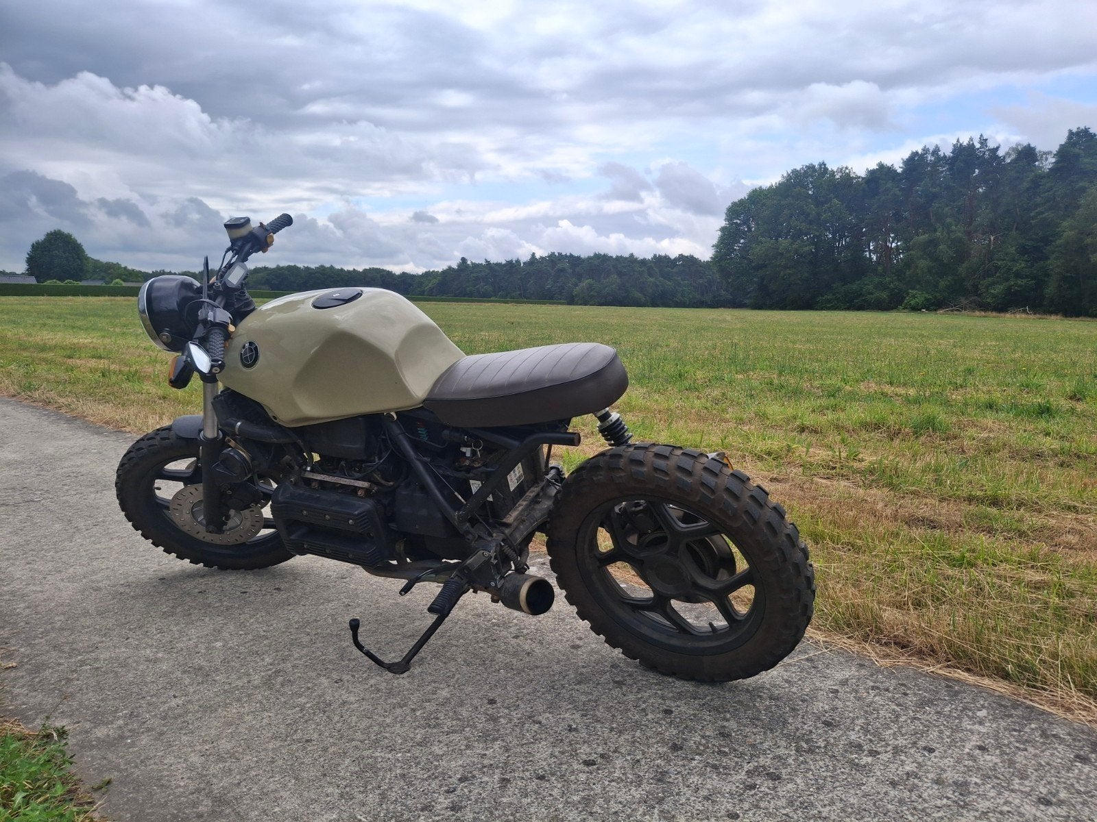 Unieke BMW K75 Scrambler - Custom Build,technisch top, Motoren, Motoren | BMW, Particulier, Overig, meer dan 35 kW, 3 cilinders