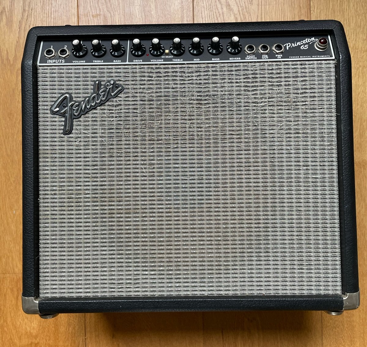Fender Princeton 65 Gitaarversterker - Vintage Geluid, Muziek en Instrumenten, Versterkers | Bas en Gitaar, Ophalen, Gebruikt