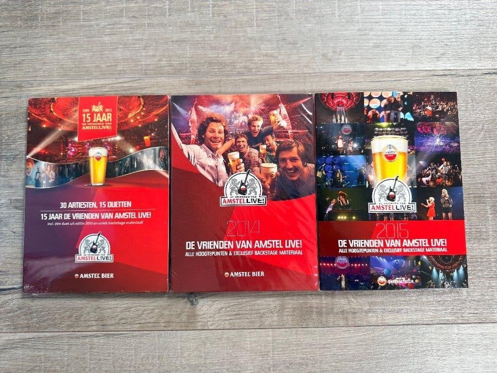 3 dvd set Vrienden van Amstel 2013 / 2014 / 2015, Alle leeftijden, Ophalen of Verzenden, Zo goed als nieuw