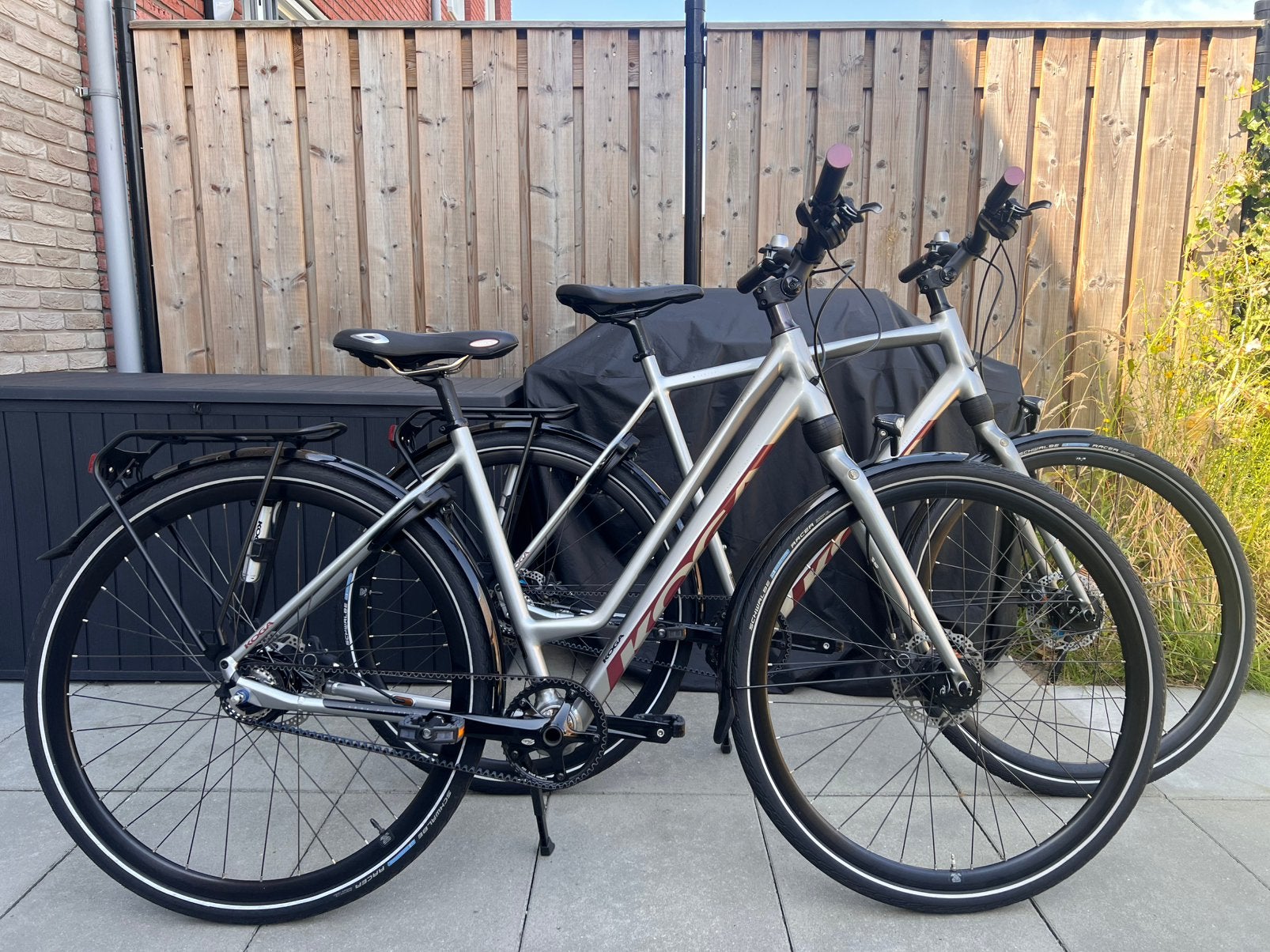 Prachtige set Koga F3 6.0 nieuwstaat!, Versnellingen, Zo goed als nieuw, 50 tot 53 cm, Schijfrem