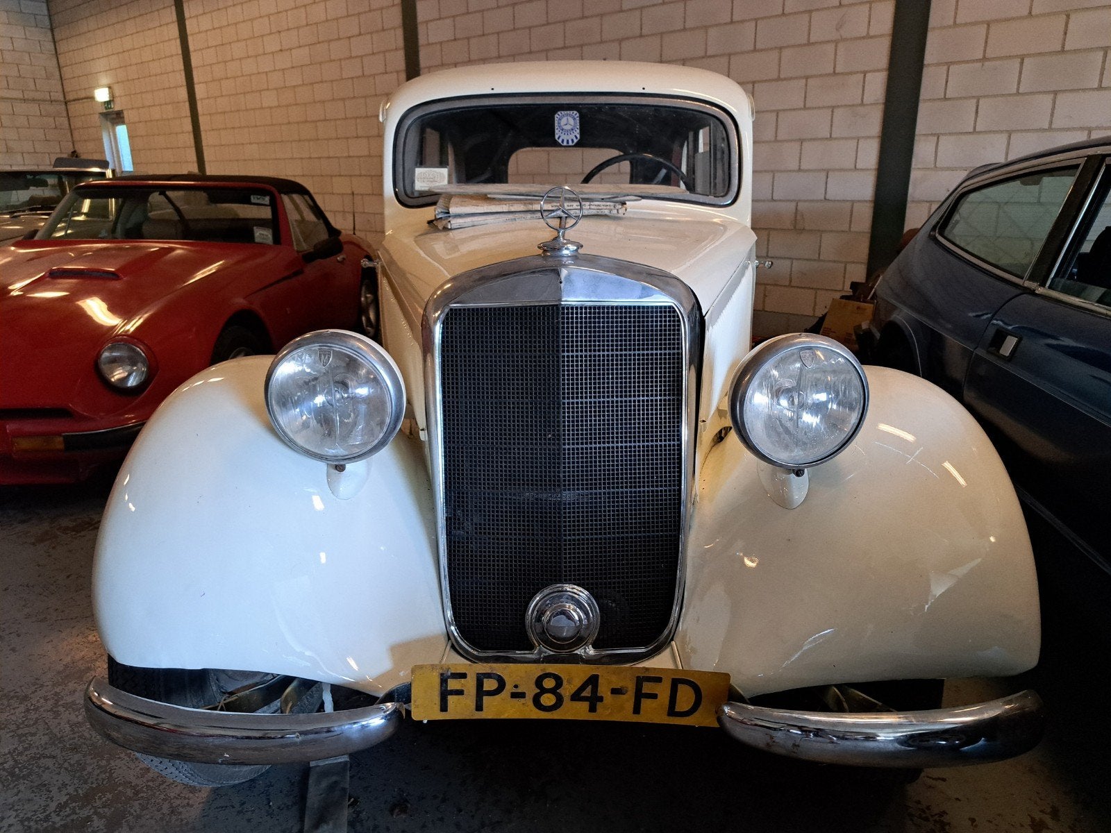 Mercedes 170 s-d 1951 apk vrij 1 stuk gebouwd ultrazeldzaam, foto 4