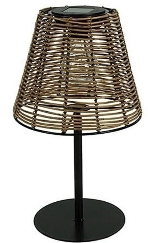 Nieuw, Countryfield, solar tafellamp HIRA, 12x20x33cm, Tuin en Terras, Zonne-energie, Kunststof, Minder dan 50 watt, Nagelpoelweg 35, 7333 NZ Apeldoorn