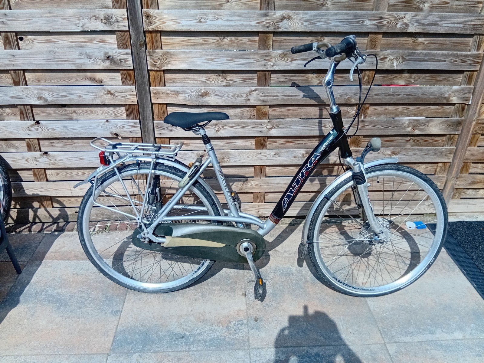 damesfiets 28 inch, Fietsen en Brommers, Fietsen | Dames | Damesfietsen, Gebruikt, Versnellingen, 50 tot 53 cm, Ophalen