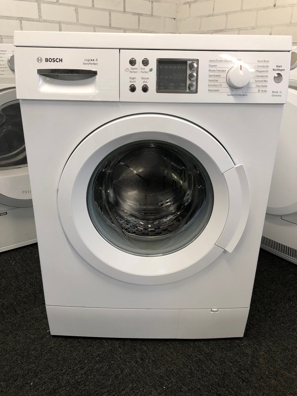 €199 8kg A+++ wasmachine Bosch Logixx8 GARANTIE 7dgn pw, Witgoed en Apparatuur, Ophalen, Minder dan 85 cm, 8 tot 10 kg, Kort programma