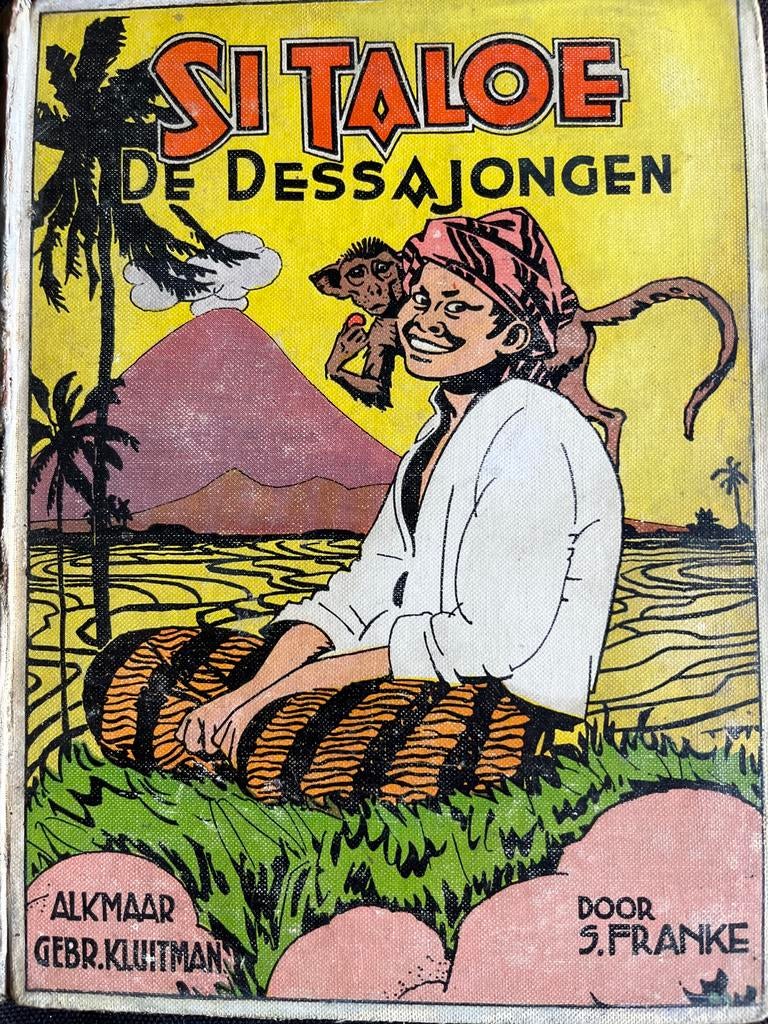 Si Taloe De Dessajongen - Zeldzaam stripboek, Boeken, Stripboeken, Eén stripboek, Ophalen of Verzenden, Gelezen