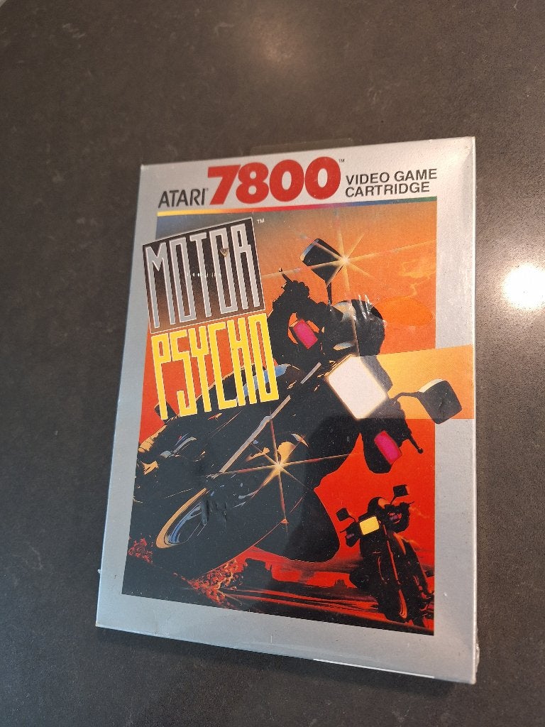 Atari 7800 Motor Psycho (NOS) Nieuw en sealed, 1 speler, Racen en Vliegen, Nieuw, Ophalen of Verzenden