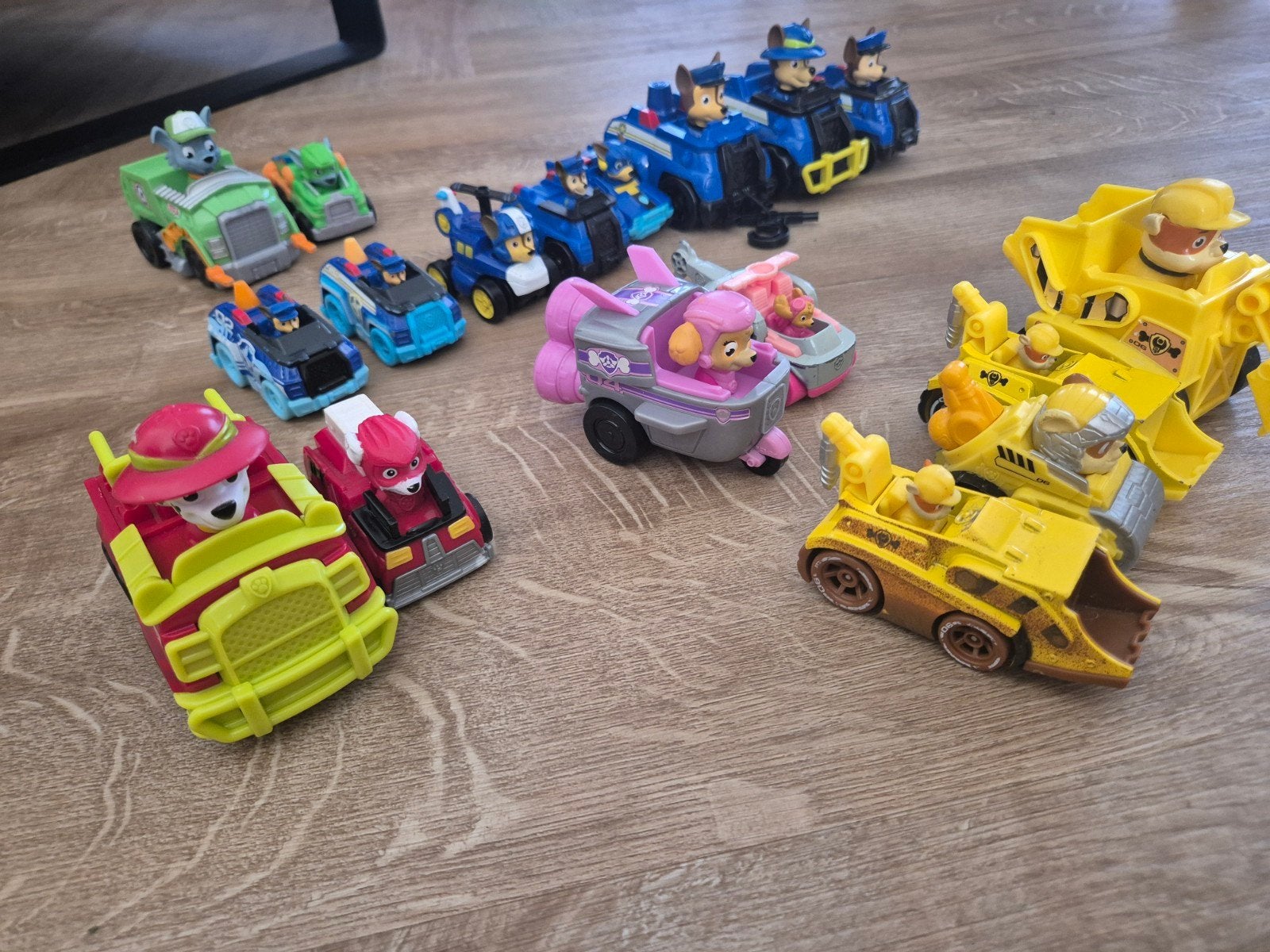 Partij Paw Patrol wagens, Ophalen of Verzenden