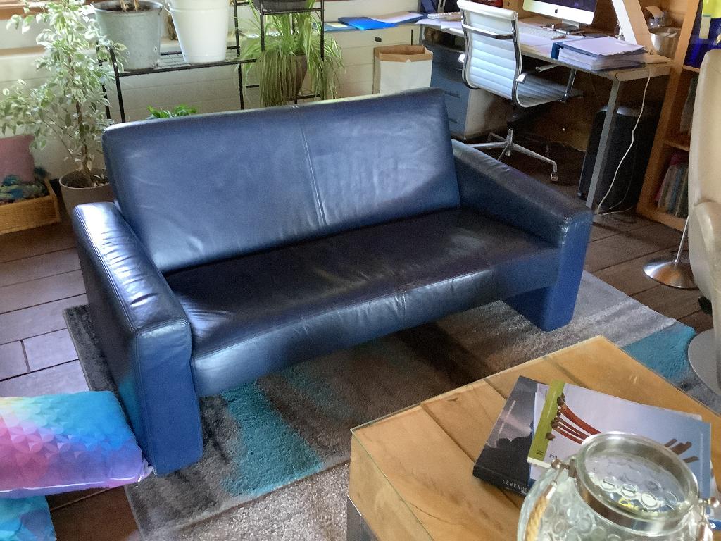 Bankje van JAN, Huis en Inrichting, Banken | Bankstellen, Ophalen, Gebruikt, Minder dan 75 cm, 150 tot 200 cm