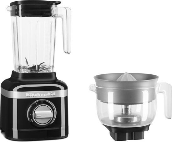 KitchenAid K150 Blender met Citruspers Zwart, Ophalen of Verzenden, Zo goed als nieuw, Blender