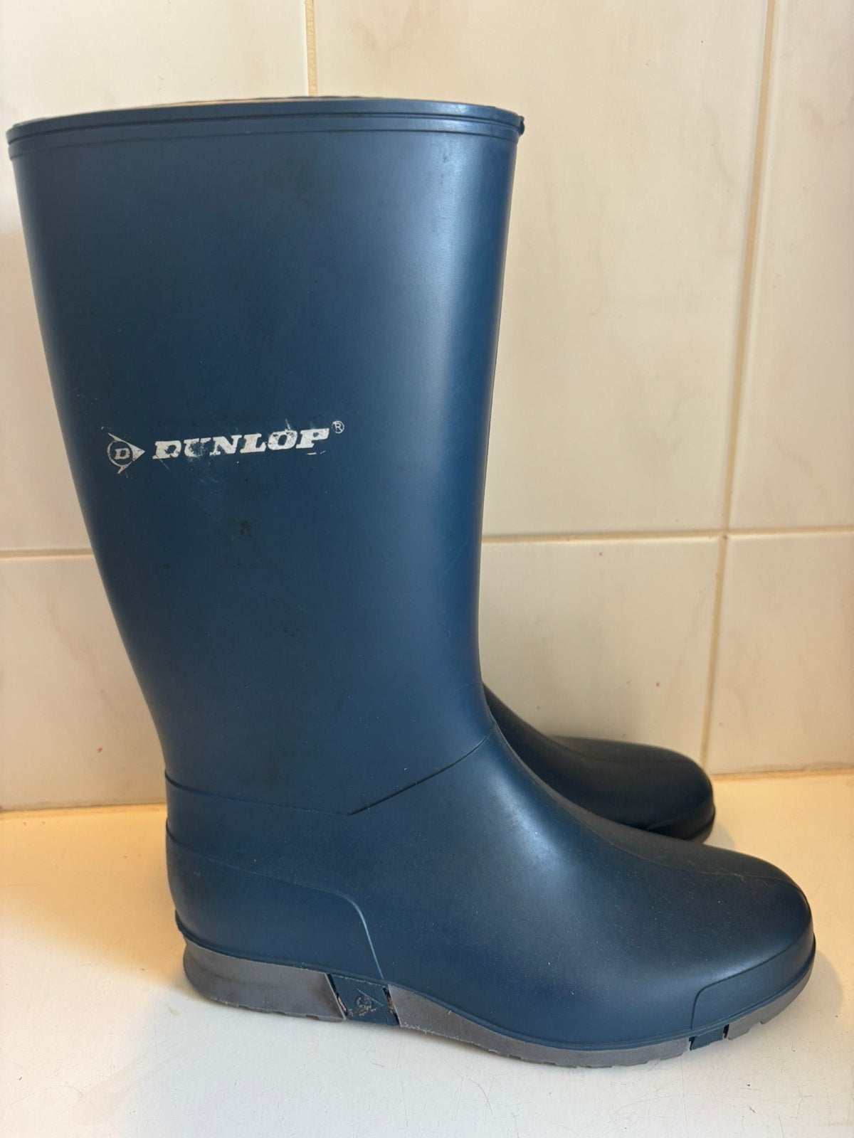 Dunlop rubber laarzen maat 37, Ophalen, Zo goed als nieuw, Laarzen