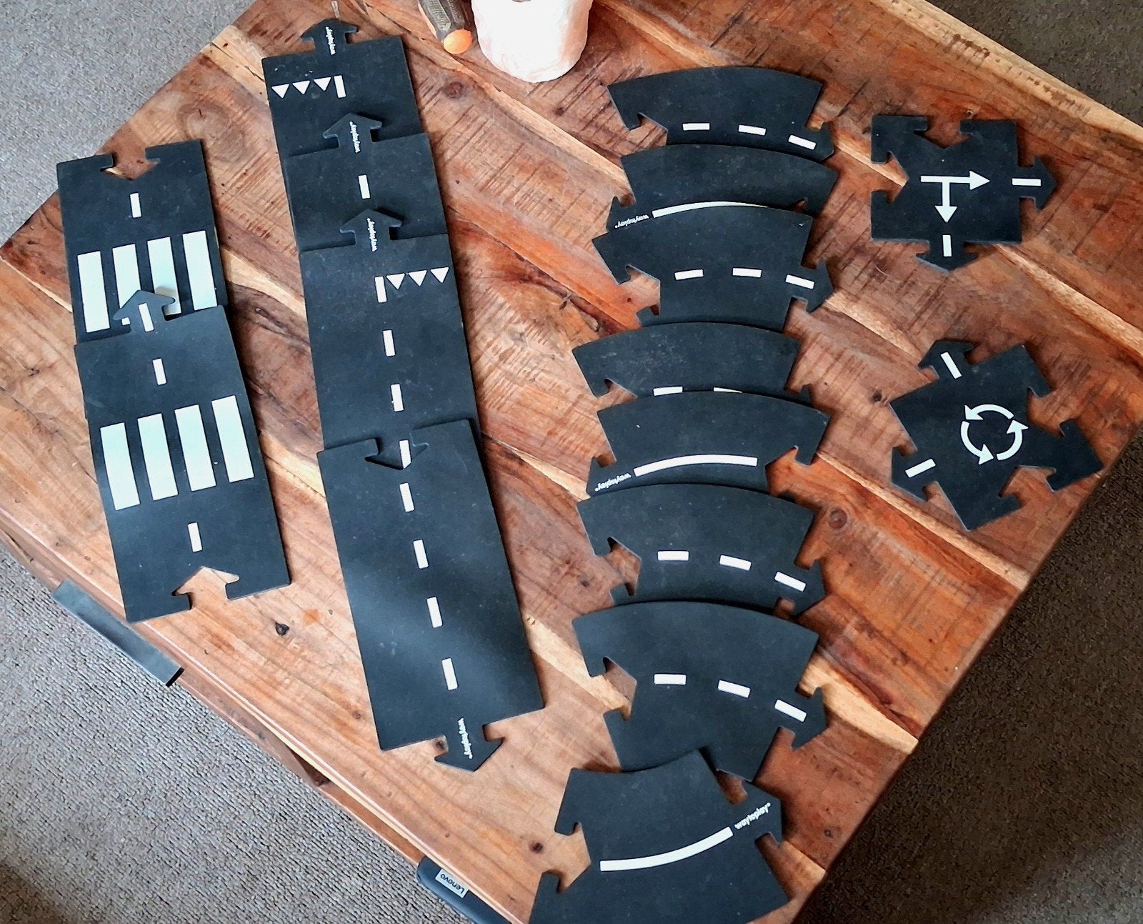 Way to Play 16 delig set autobaan ZGAN!, Kinderen en Baby's, Ophalen of Verzenden, Zo goed als nieuw, Handmatig, Overige merken