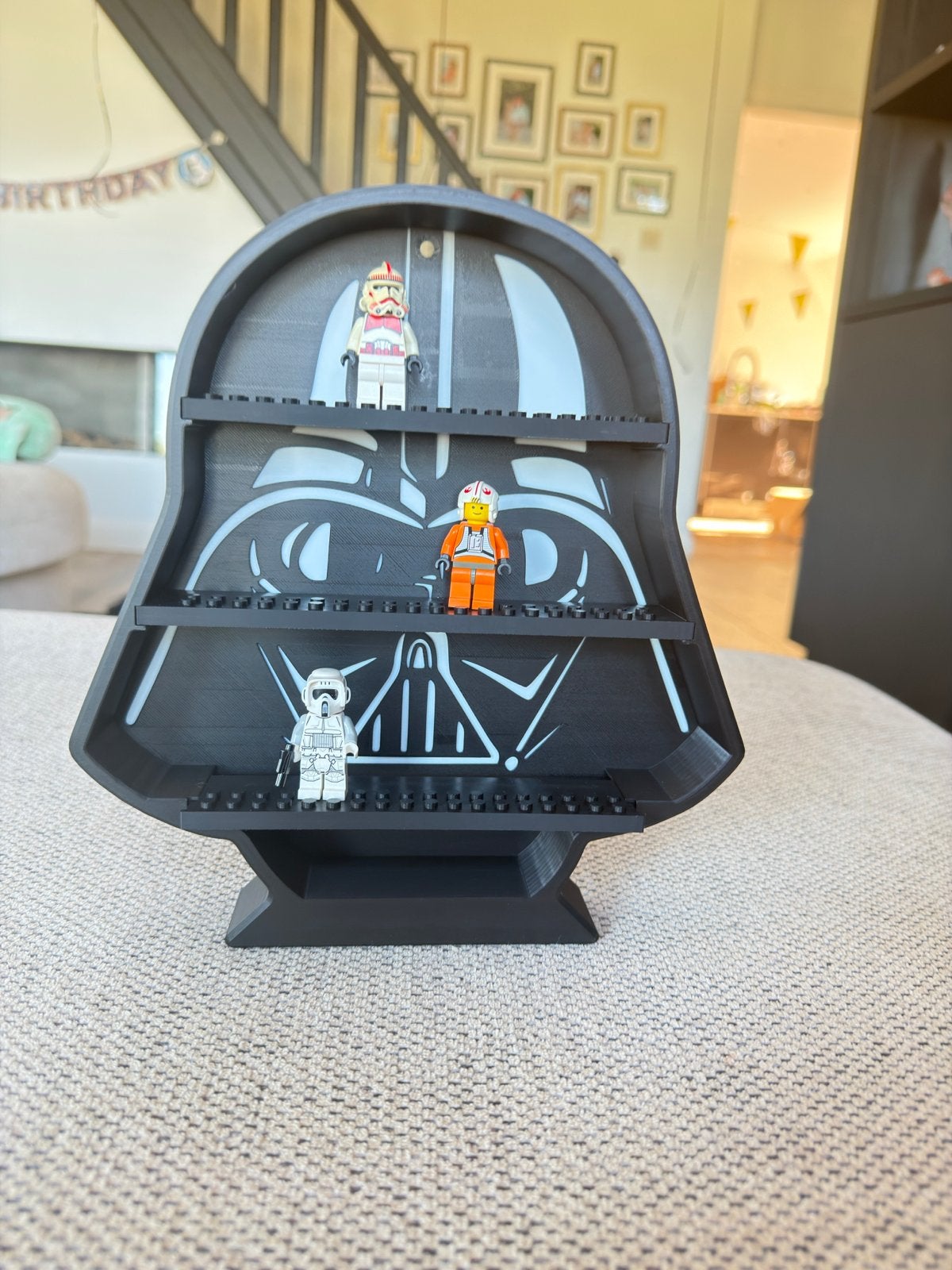 Darth Vader display voor Lego minifiguren, Inclusief minifiguren, Star Wars, Lego, Accessoire