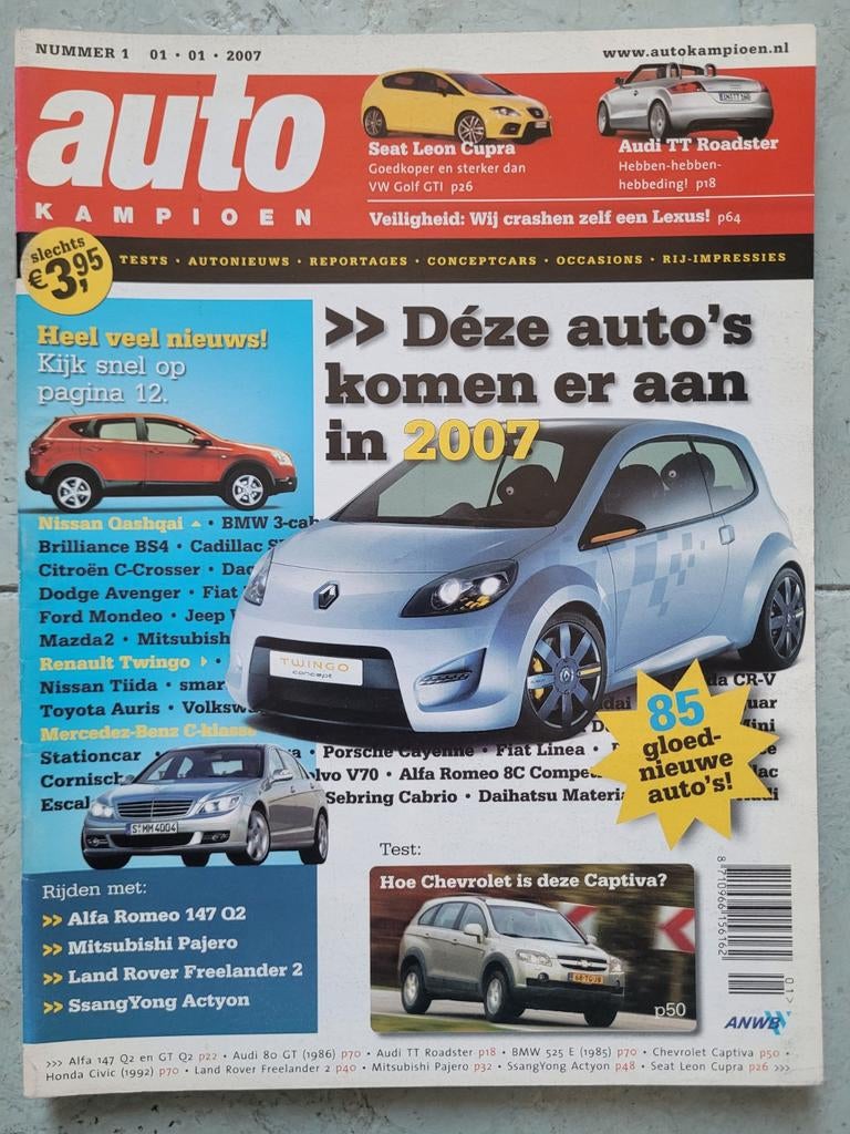 Autokampioen nr 1 van 2007, Ophalen of Verzenden, Gelezen, Algemeen