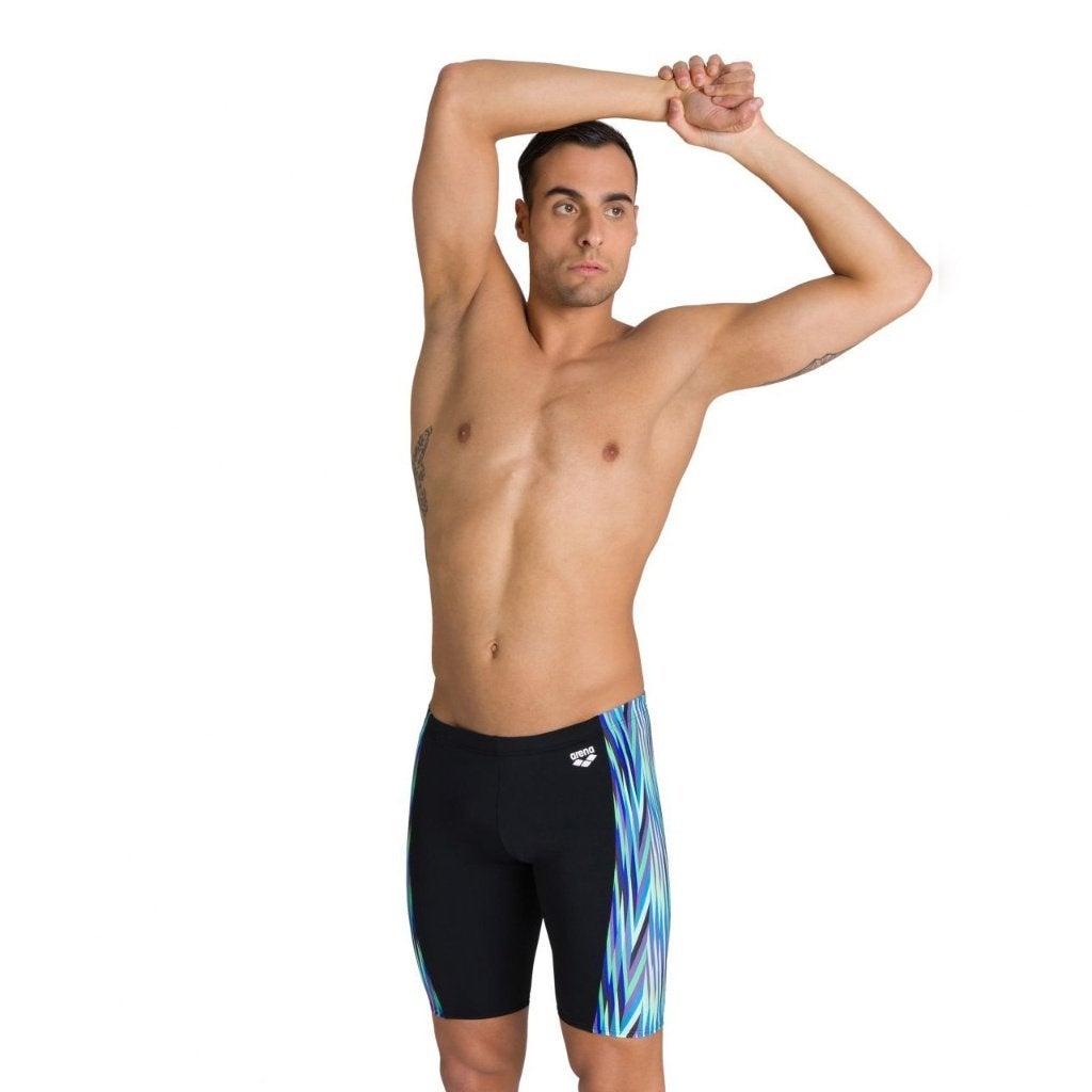 Nieuwe Arena M Speed Stripes Jammer Black Multi Green, C.da Cisterna, 84/85 62029 Tolentino (MC) Italië, Zwart, Overige maten
