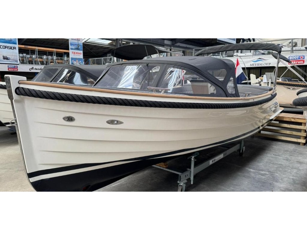 Waterspoor 717 Outboord Honda 100pk, Watersport en Boten, Sloepen, 3 m, Overige typen, Waterspoor, Zonnedek