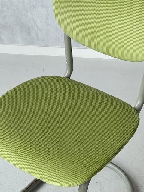 Gebroeders de Wit 2011 eetkamerstoel vintage lime, Huis en Inrichting, Stoelen, De Wit, Gebruikt, Overige kleuren, Vintage