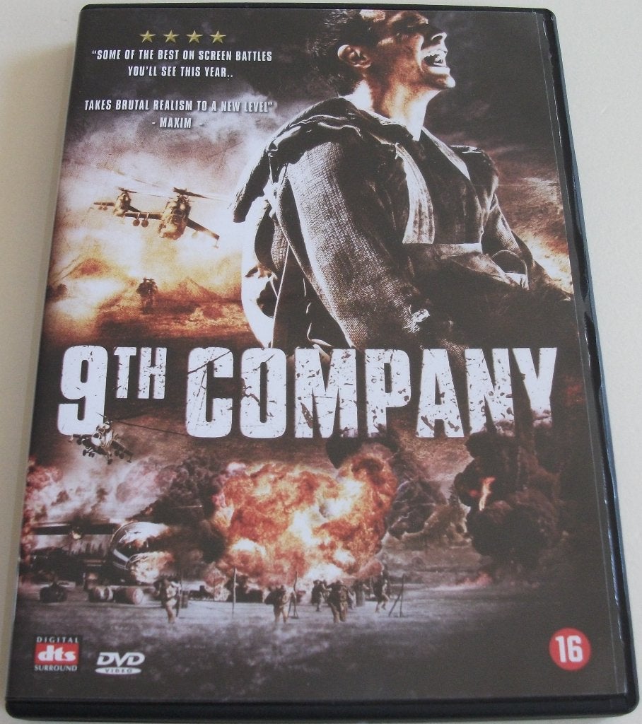 Dvd *** 9TH COMPANY *** Bloedige veldslagen, Vanaf 16 jaar, Nederlands, Ophalen of Verzenden, Zo goed als nieuw