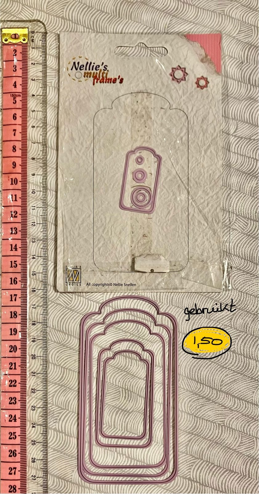 Snijmallen labels, Ophalen of Verzenden, Zo goed als nieuw, Overige thema's, Pons of Mal