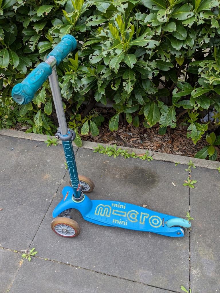 Mini Micro Step • Blauw, Fietsen en Brommers, Ophalen, Gebruikt, Gewone step, Mini Micro