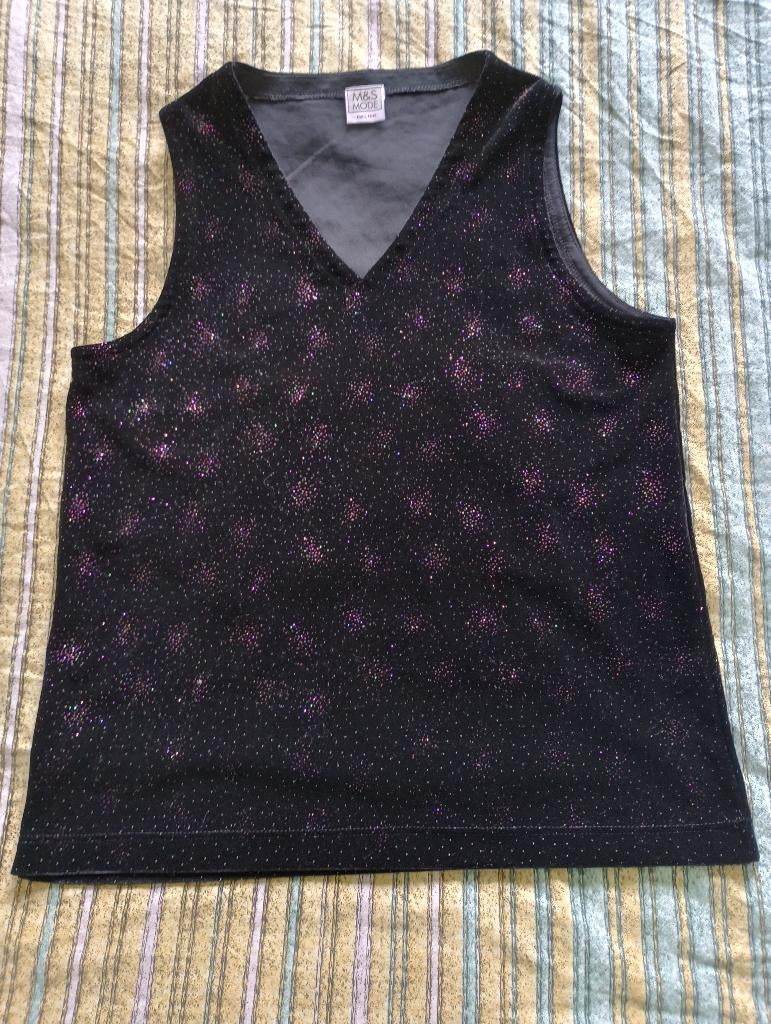 Dames Top, Zwart - Maat L (44/46), Kleding | Dames, Tops, Zwart, Maat 42/44 (L), Ophalen of Verzenden, Zo goed als nieuw