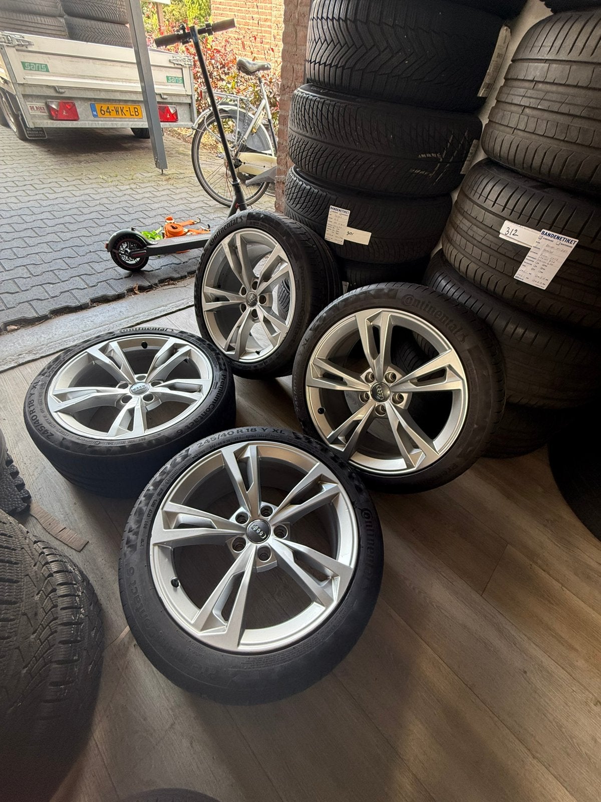 Orgineel audi A4/18inch/ET29, ----, Banden en Velgen, Ophalen of Verzenden, Personenwagen