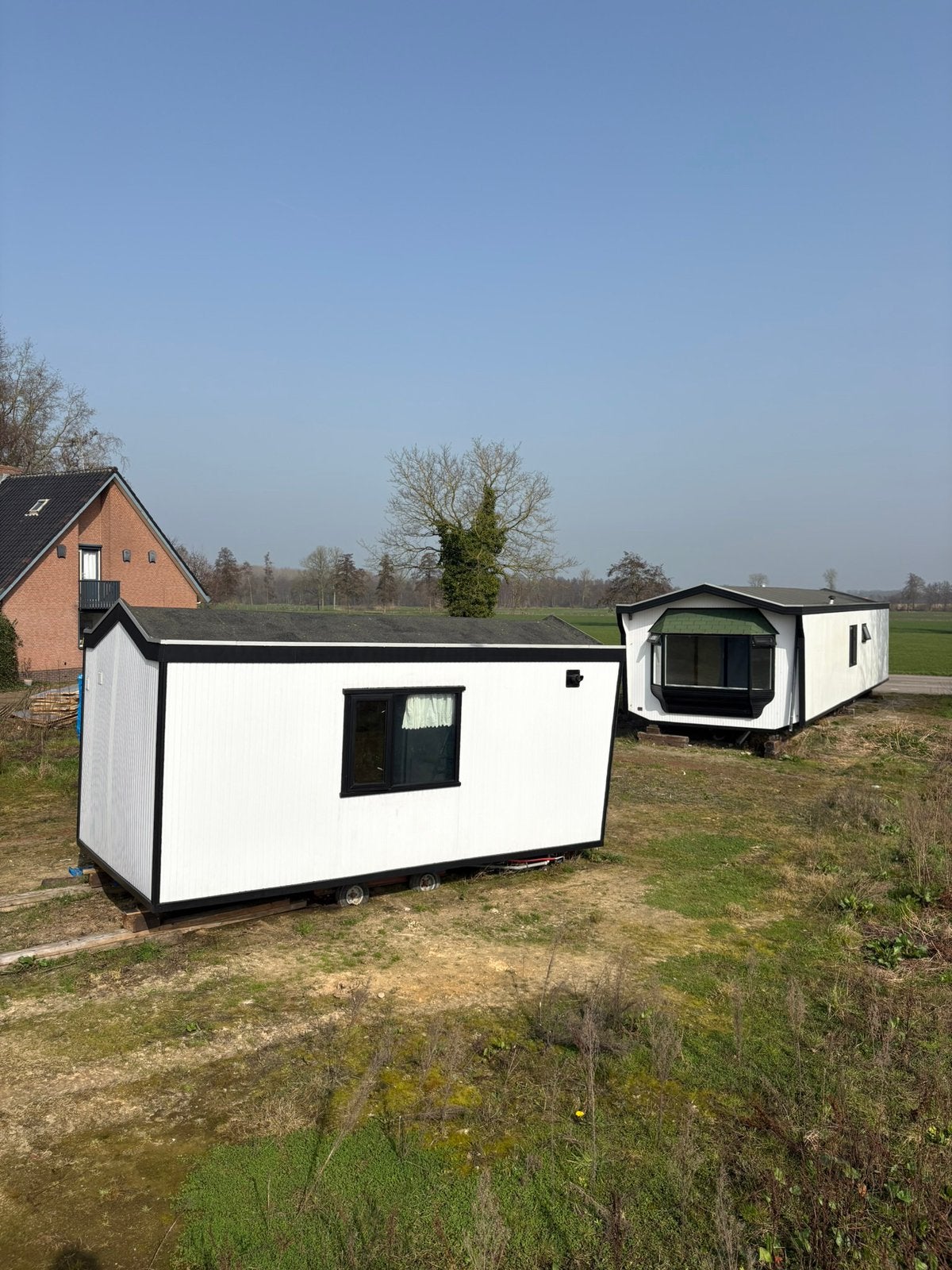 Ruime chalet met aanbouw (85 m²), transportklaar, Meer dan 6