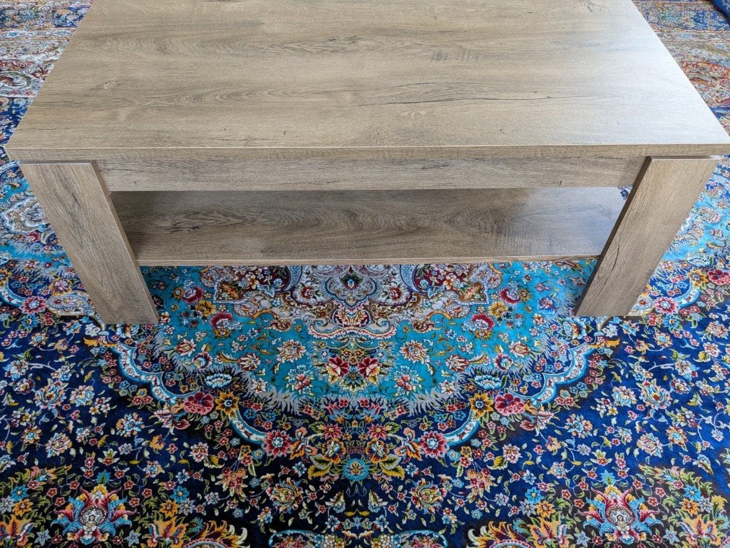 VEDDE salontafel, Ophalen, 100 tot 150 cm, 50 tot 100 cm, Zo goed als nieuw