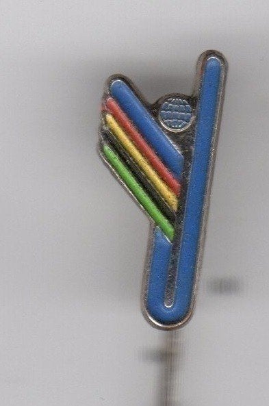 Speldje UNIVERSIADE ZAGREB 1987 WERELDBOL (A8), Verzamelen, Ophalen of Verzenden, Gebruikt, Overige onderwerpen