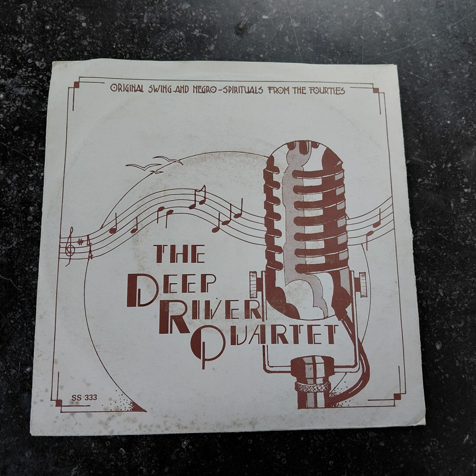 The Deep River Quartet - Original Swing & Negro-Spirituals, LP, Gebruikt, Ophalen of Verzenden, 12 inch