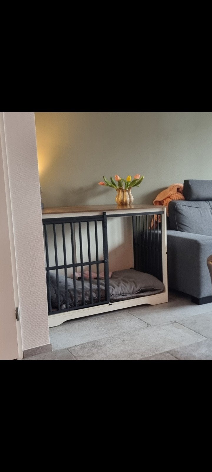 Hondenbenches, benches, honden, mand, schuifdeur,, Ophalen of Verzenden, Zo goed als nieuw