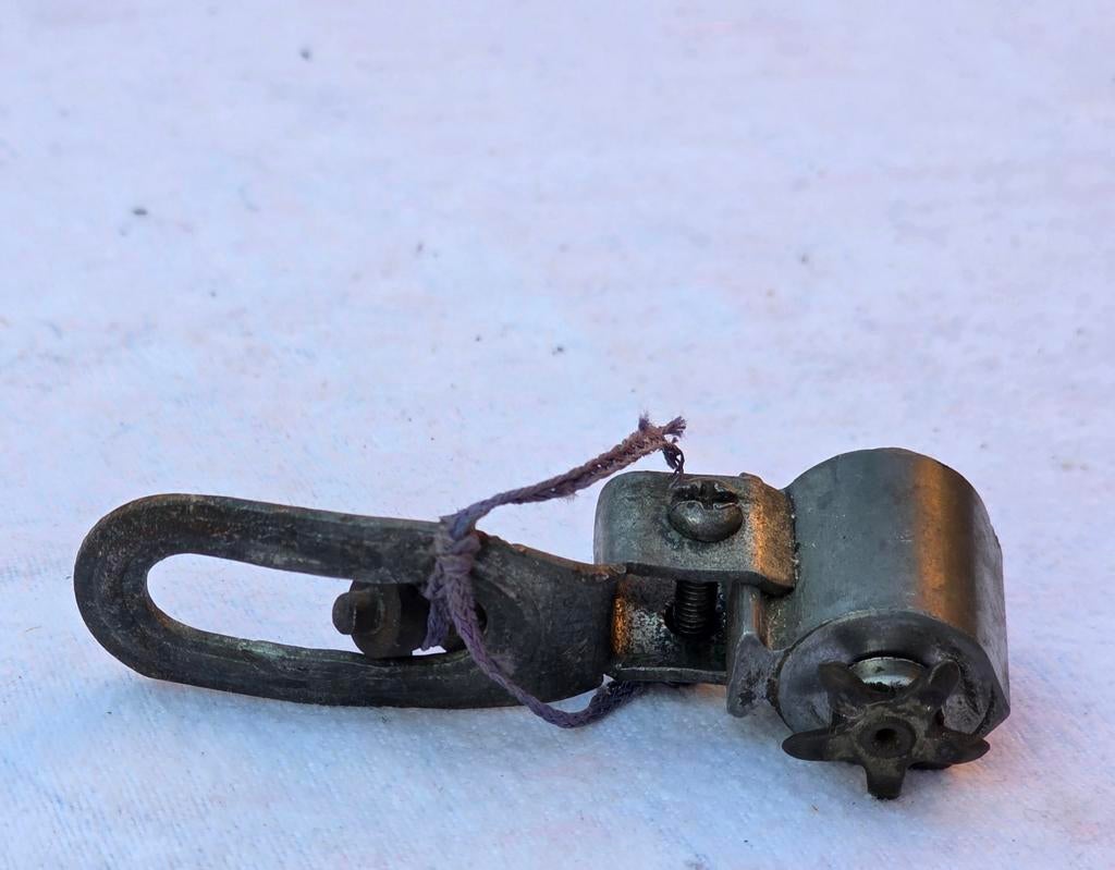Vintage fiets kilometerteller oldtimer rijwielen Lucas, Ophalen of Verzenden, Gebruikt