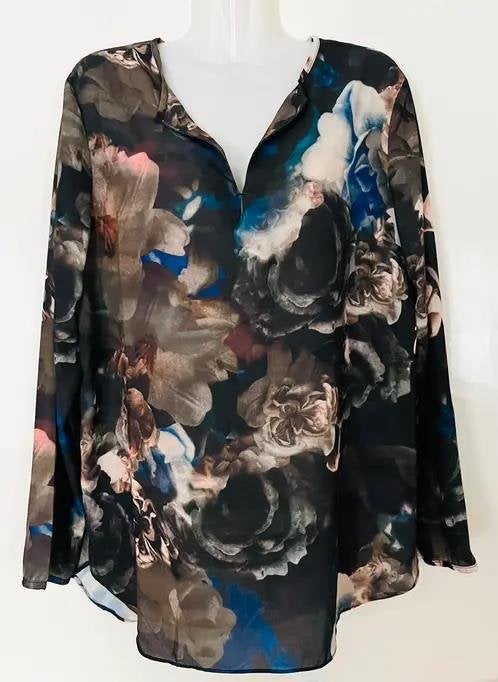 Esqualo blouse maat 40 [v], Kleding | Dames, Blouses en Tunieken, Ophalen of Verzenden, Zo goed als nieuw, Maat 38/40 (M), Overige kleuren