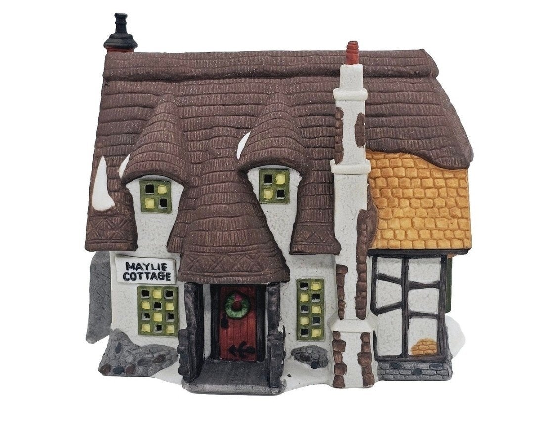 Dickens' Village Series Oliver Twist "Maylie Cottage", Verzamelen, Ophalen of Verzenden, Zo goed als nieuw, Porselein, Beeldje(s)