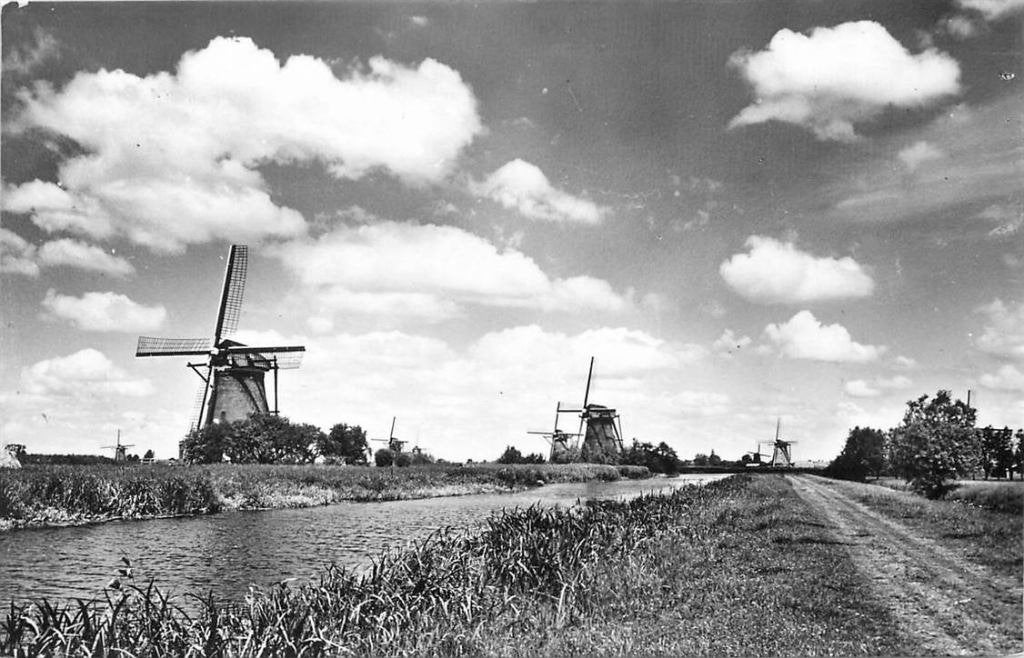 388-481-007 Kinderdijk Hollandse Molen, Verzamelen, Ansichtkaarten | Nederland, Verzenden, Voor 1920, Zuid-Holland