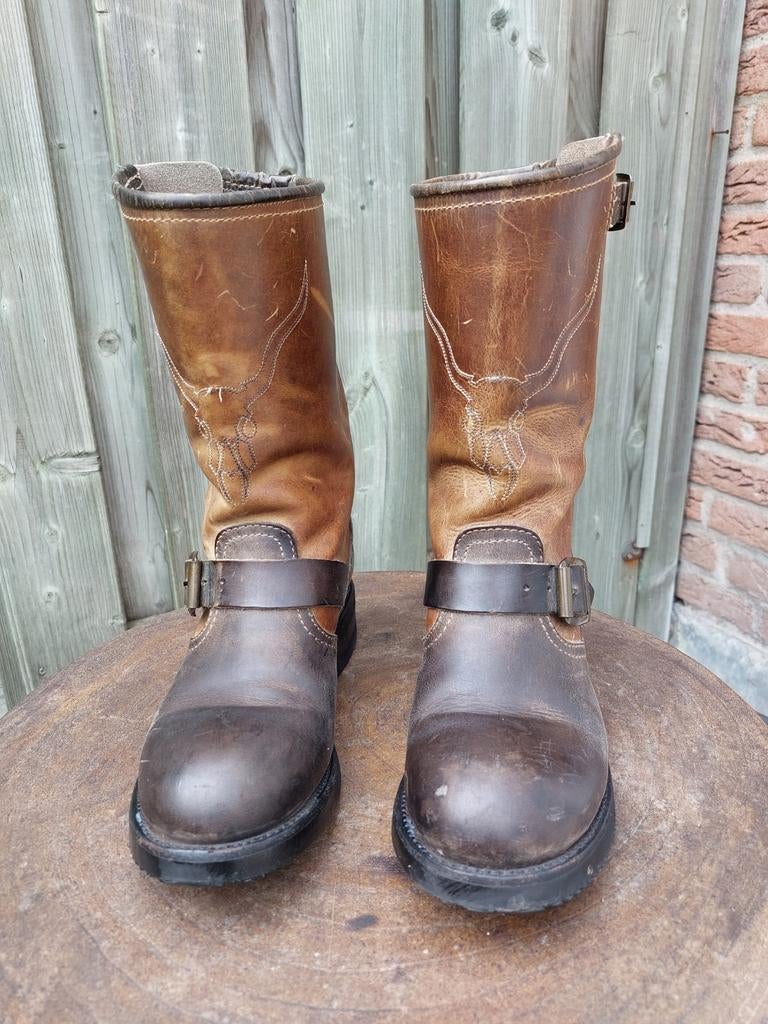 Sendra met longhorn stiksel maat 38, Verzenden, Gedragen, Hoge laarzen