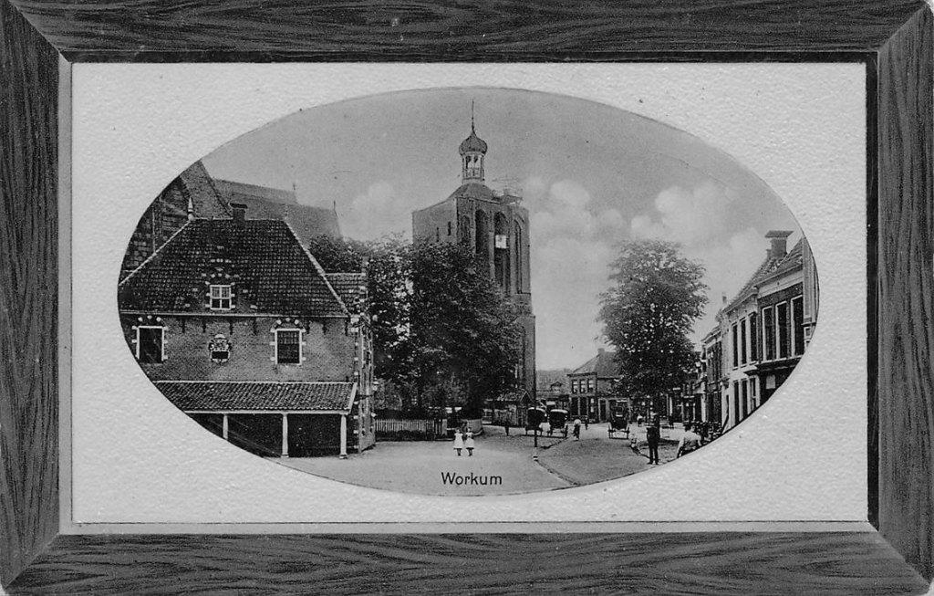 703-406-037 Workum, Verzenden, Voor 1920, Friesland