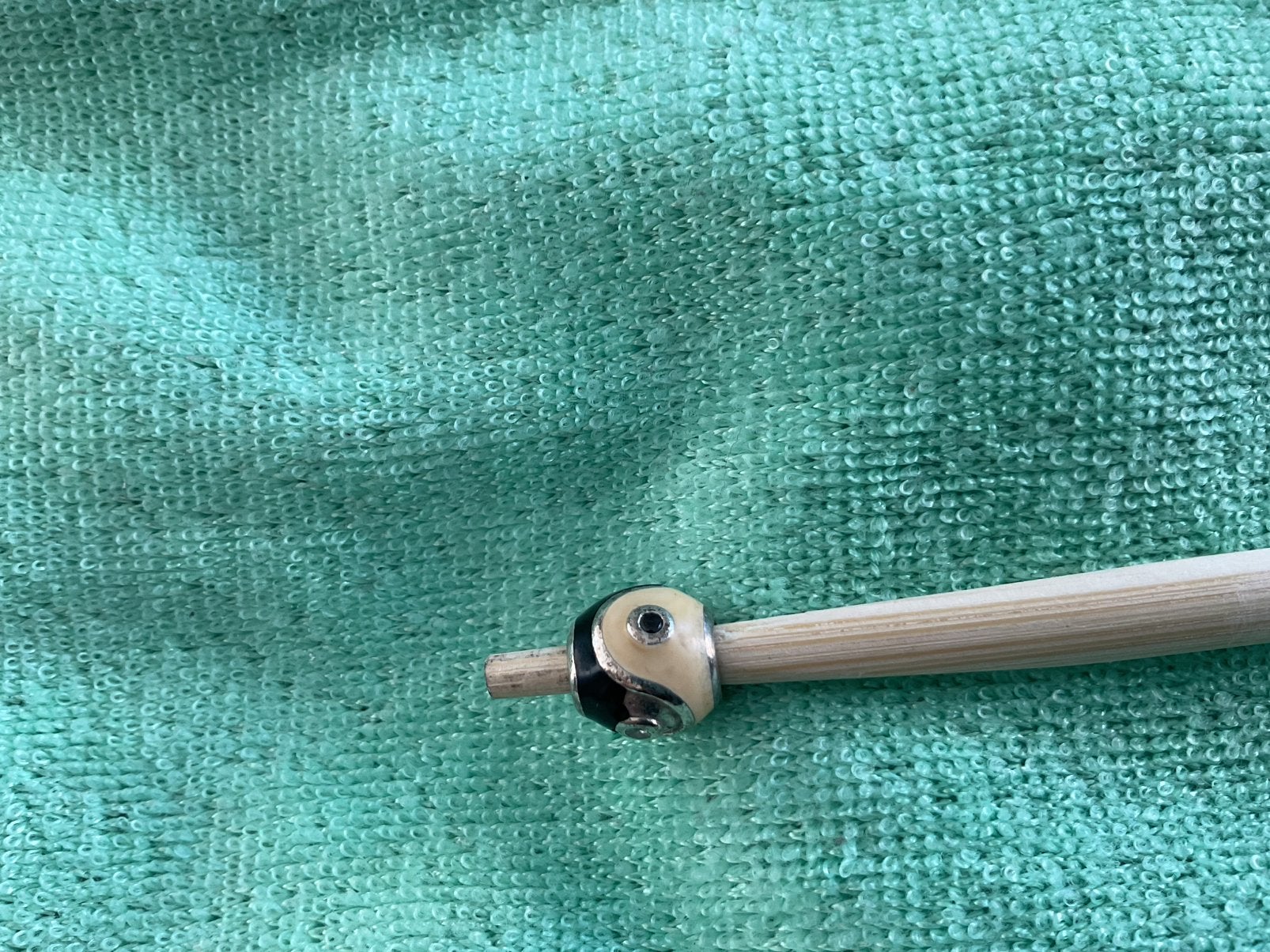 Pandora Bedel Ying en Yang met zirkonia, Ophalen of Verzenden, Zo goed als nieuw, Zilver, Pandora