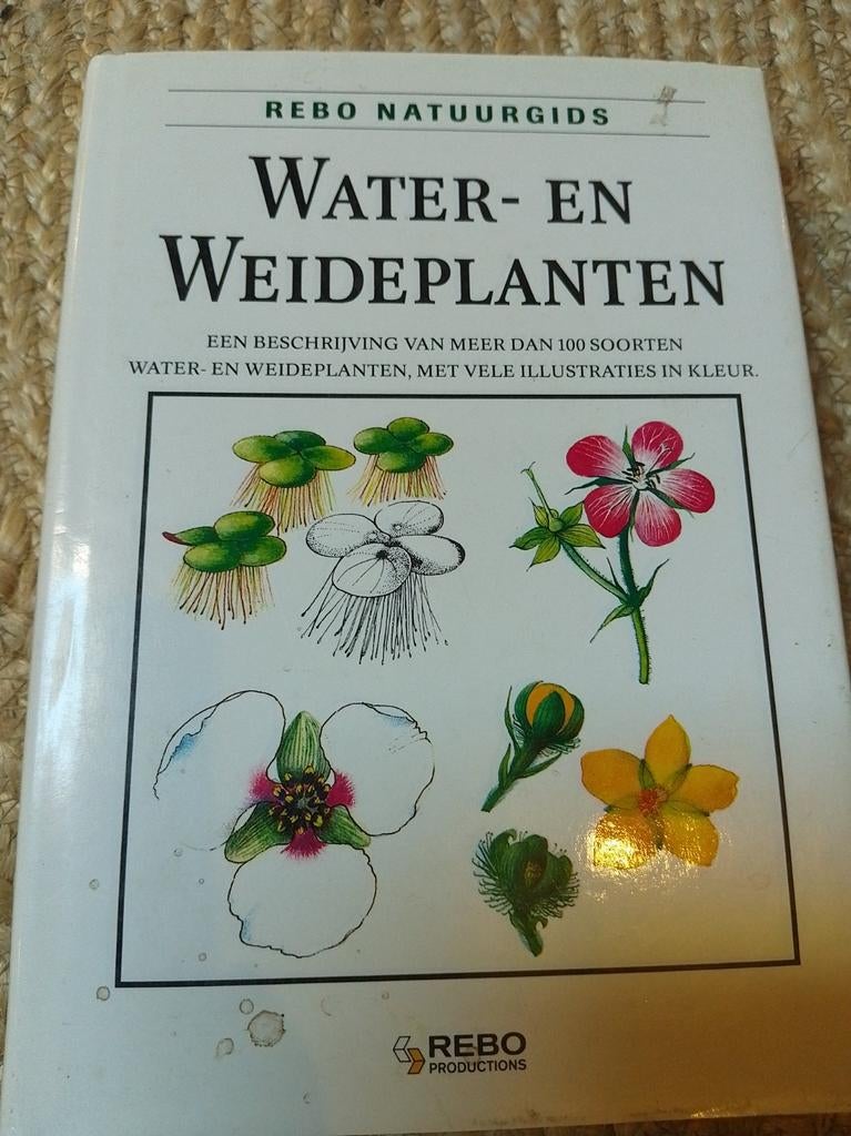 Rebo Natuurgids: Water- en Weideplanten, Ophalen of Verzenden