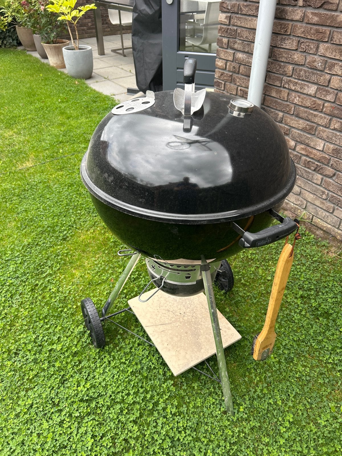 Weber Master-Touch GBS E-5750 Houtskoolbarbecue, Tuin en Terras, Ophalen, Gebruikt