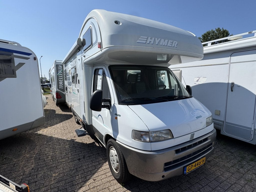 Hymer Camp 644 G 6 pers GROTE GARAGE 128pk, Alkoof, Bedrijf, Hymer, Overige merken