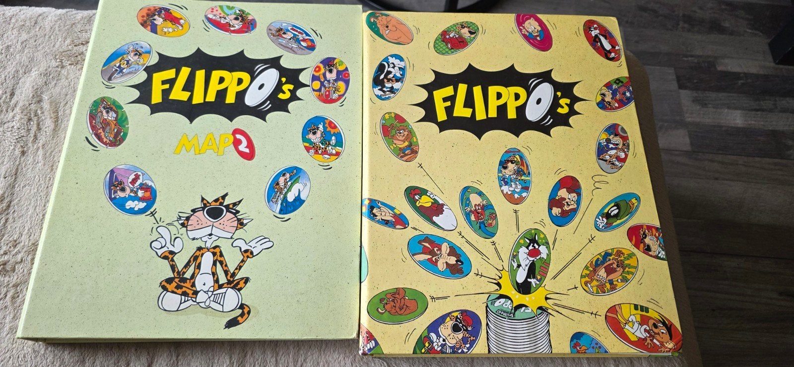 Complete Flippo's verzameling in mappen - Onbeschadigd, Verzamelen, Flippo's, Ophalen of Verzenden, Verzameling, Met verzamelmap(pen)