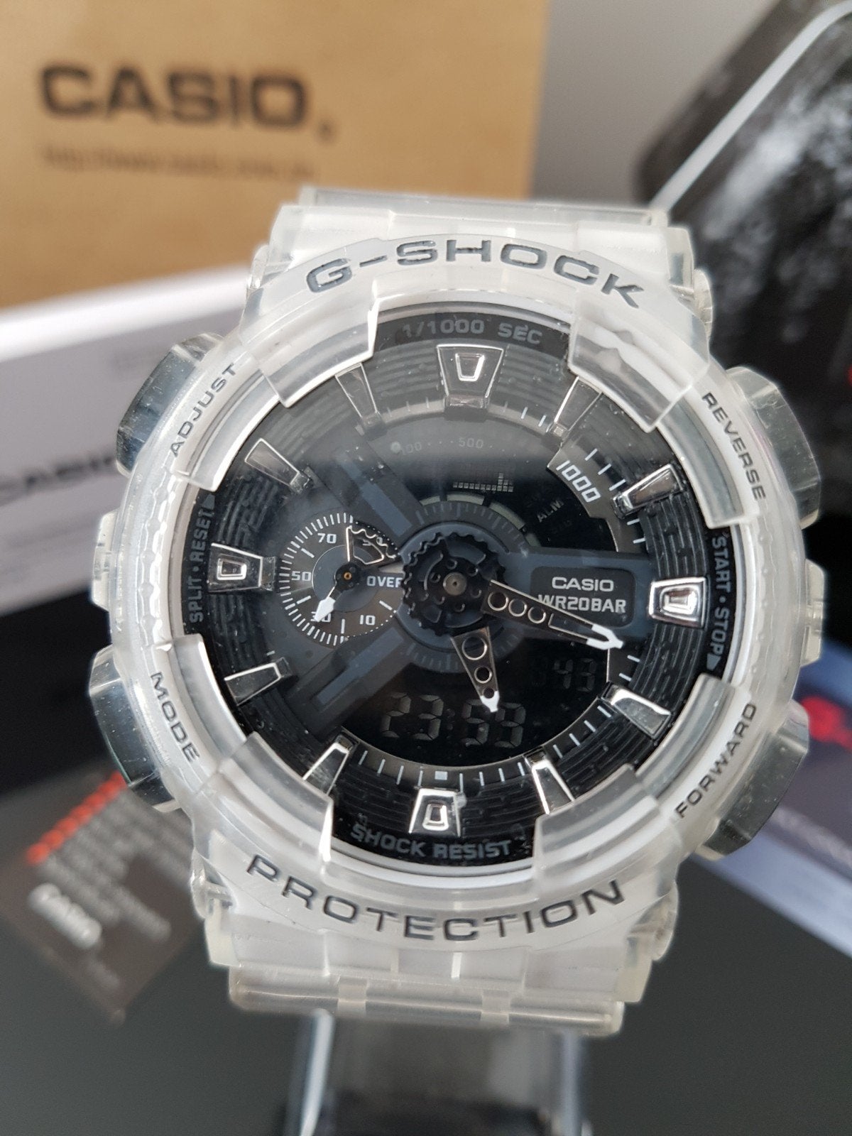 G-Shock GA-110, Ophalen of Verzenden, Nieuw, Wit, Casio G-Shock