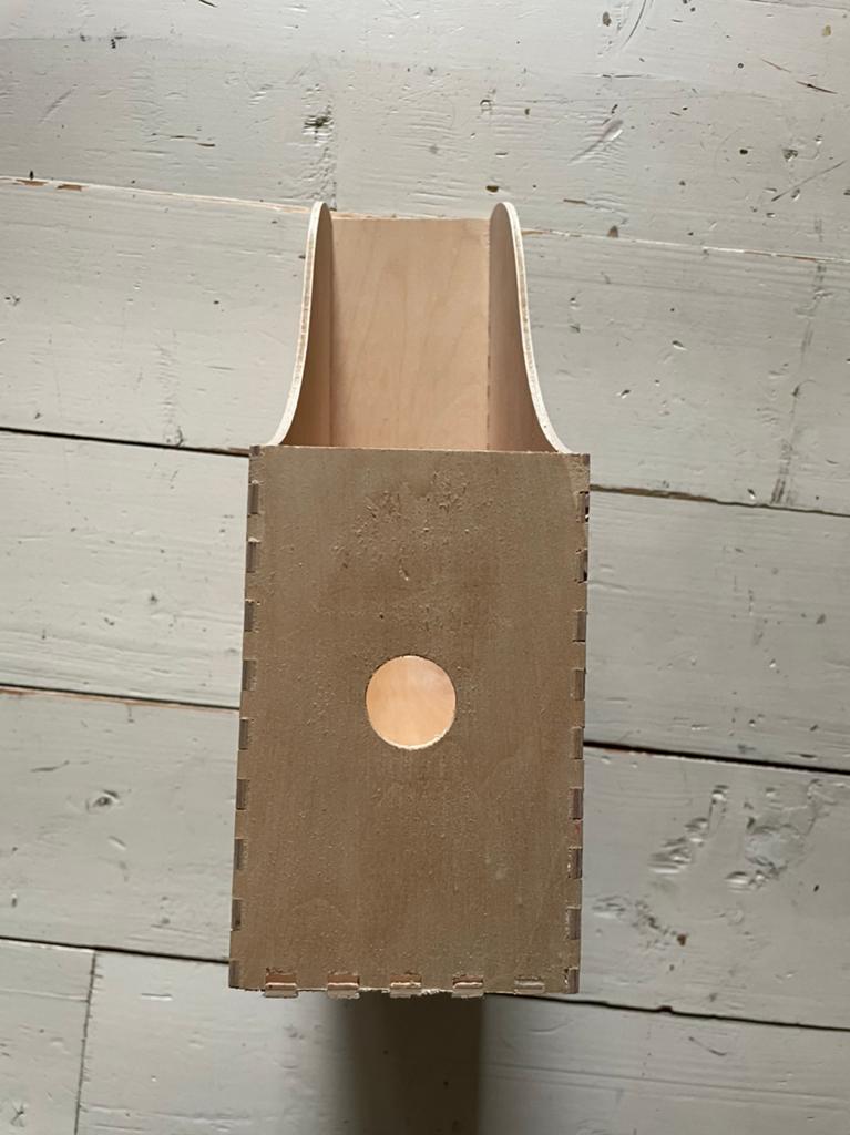 3x Houten tijdschriftenhouder/lectuurbak Knuff van Ikea, Ophalen, Hout, Beige, Zo goed als nieuw