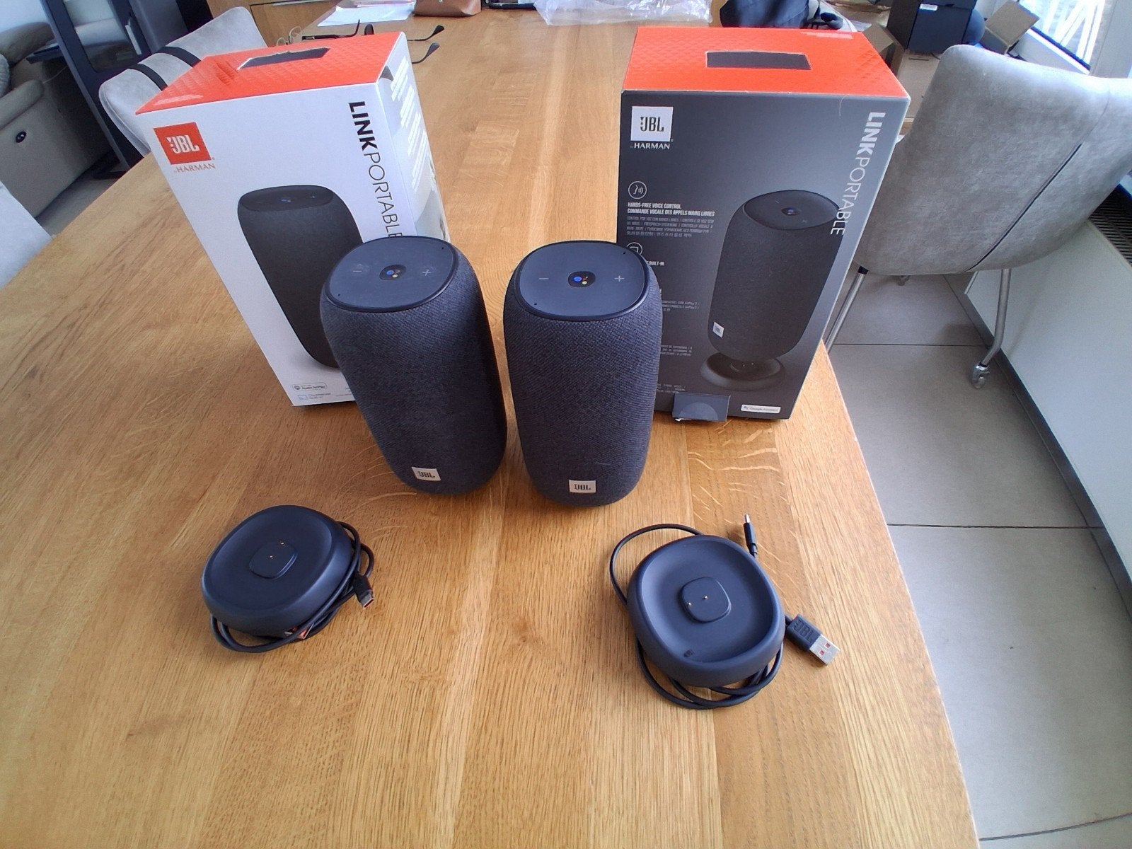 2x JBL Linkportable., JBL, Ophalen of Verzenden, Zo goed als nieuw, Slimme speaker