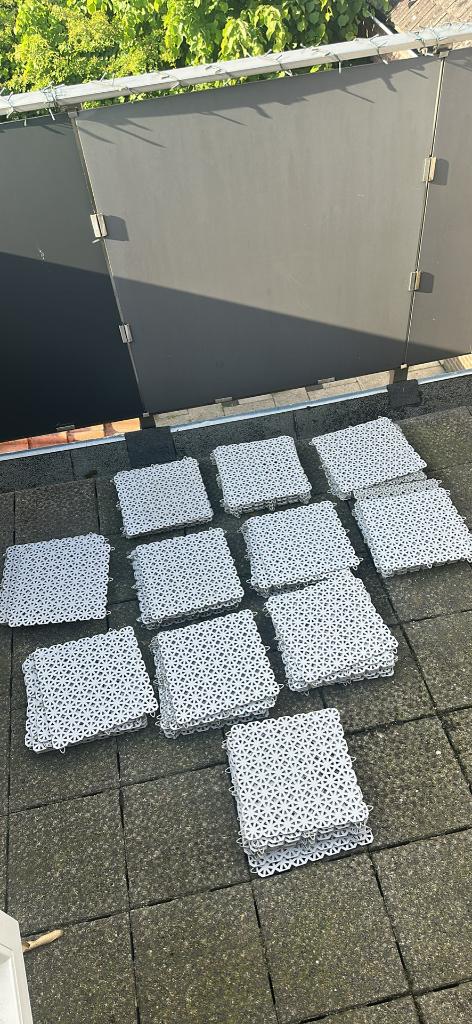 30cm x 30cm kliktegels, Tuin en Terras, Ophalen, Nieuw, Kunststof
