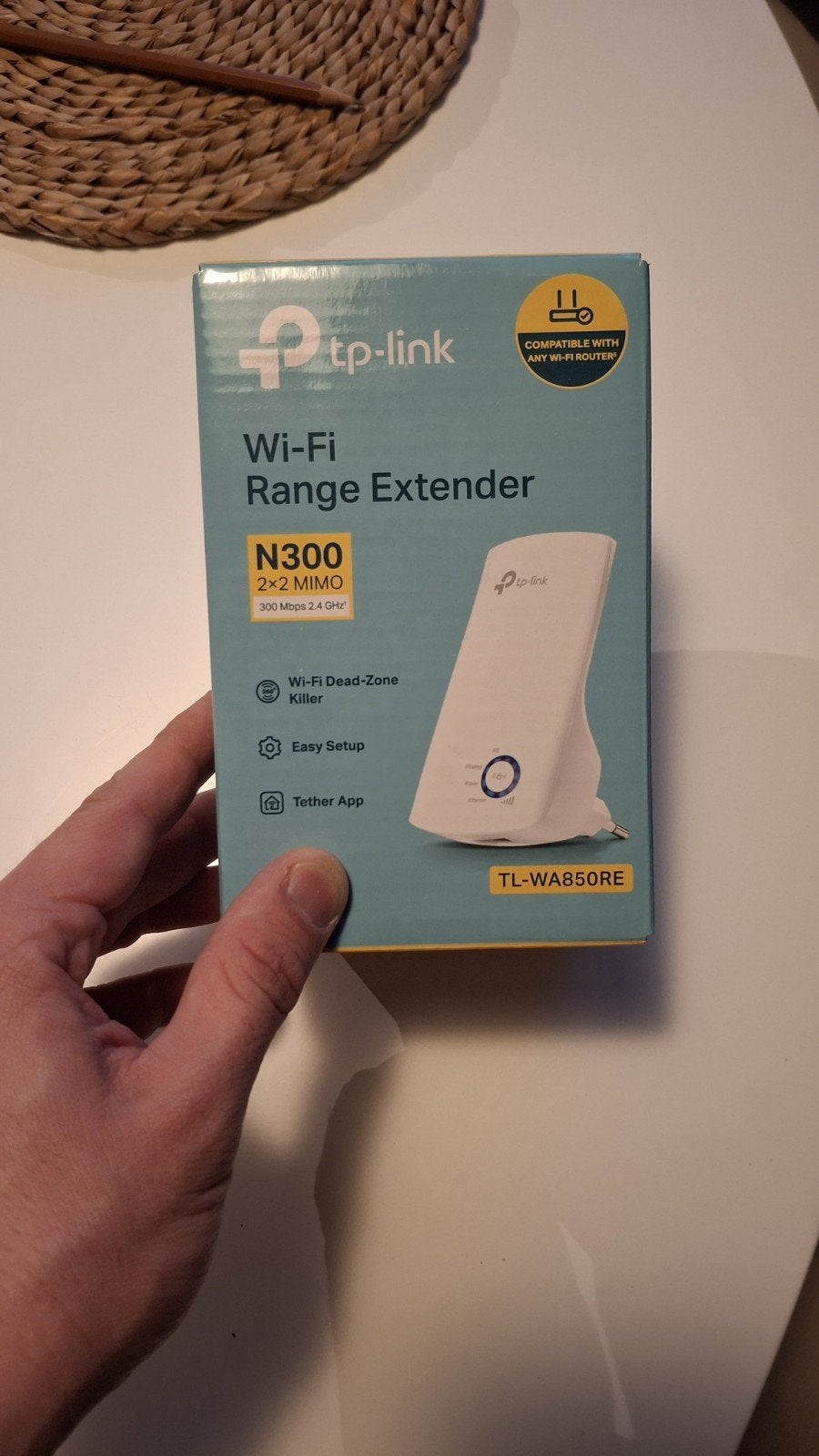 TP-Link Wi-Fi Range Extender N300 (TL-WA850RE), Ophalen, Zo goed als nieuw, TP-Link